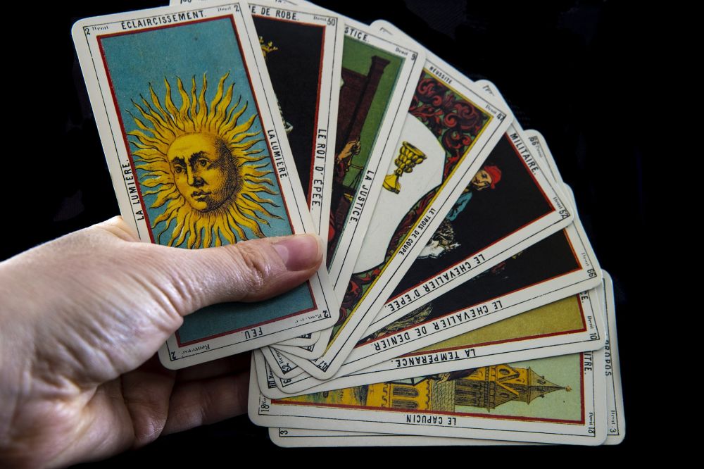 Jeu de tarot pour cours de tarologie